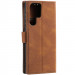 Фото Шкіряний чохол-книжка Maverick Cover для Samsung Galaxy S26 Ultra (Brown) на vchehle.ua