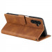 Шкіряний чохол-книжка Maverick Cover для Samsung Galaxy S26+ (Brown) в магазині vchehle.ua