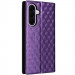 Фото Кожаный чехол-книжка Rhombus Book для Samsung Galaxy A36 5G / A37 5G / A56 5G (Purple) на vchehle.ua