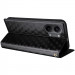 Купити Шкіряний чохол-книжка Rhombus Book на Xiaomi Poco X8 Pro Max (Black) на vchehle.ua