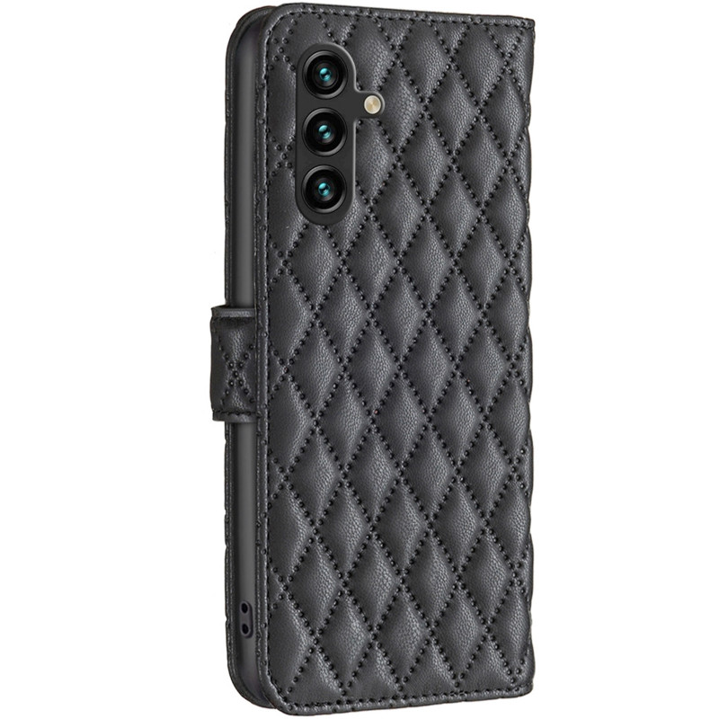 Фото Кожаный чехол-книжка Sweet Line для Samsung Galaxy A36 5G / A37 5G / A56 5G (Black) на vchehle.ua