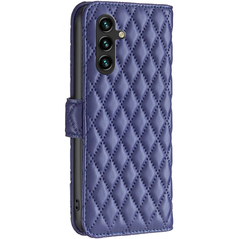 Фото Кожаный чехол-книжка Sweet Line для Samsung Galaxy A36 5G / A37 5G / A56 5G (Blue) на vchehle.ua