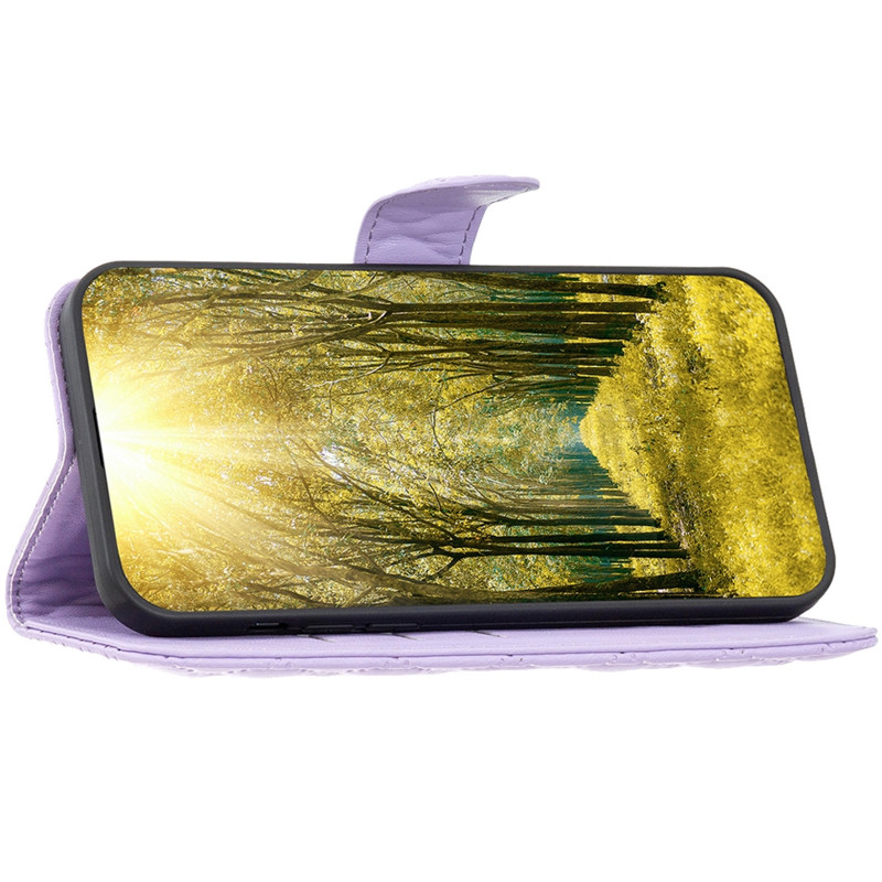 Фото Кожаный чехол-книжка Sweet Line для Samsung Galaxy A36 5G / A37 5G / A56 5G (Purple) в магазине vchehle.ua