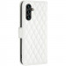 Фото Кожаный чехол-книжка Sweet Line для Samsung Galaxy A36 5G / A37 5G / A56 5G (White) на vchehle.ua