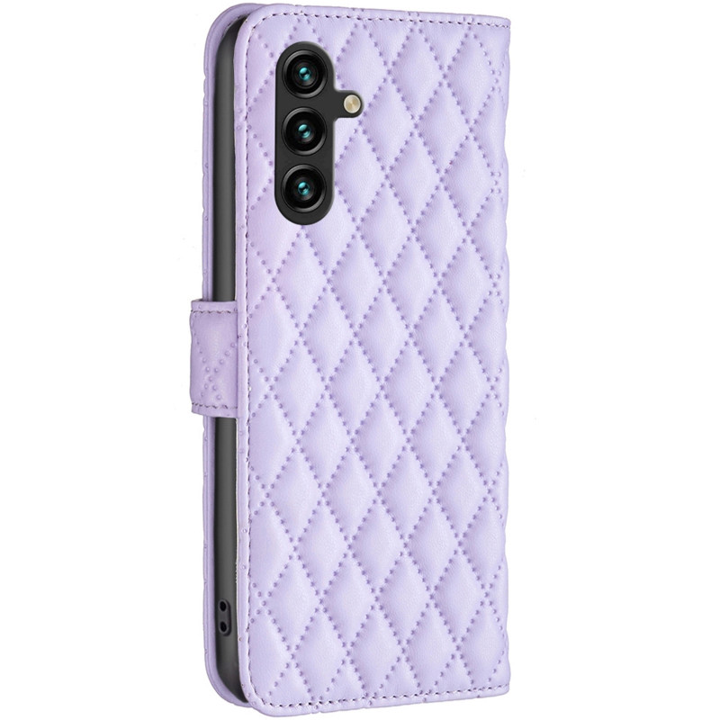 Фото Шкіряний чохол-книжка Sweet Line для Samsung Galaxy A57 5G (Purple) на vchehle.ua