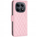 Фото Шкіряний чохол-книжка Sweet Line для Xiaomi Redmi Note 15 4G/5G (EU) (Pink) на vchehle.ua