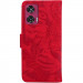 Фото Кожаный чехол-книжка Tiger для Motorola Edge 50 Fusion (Red) на vchehle.ua