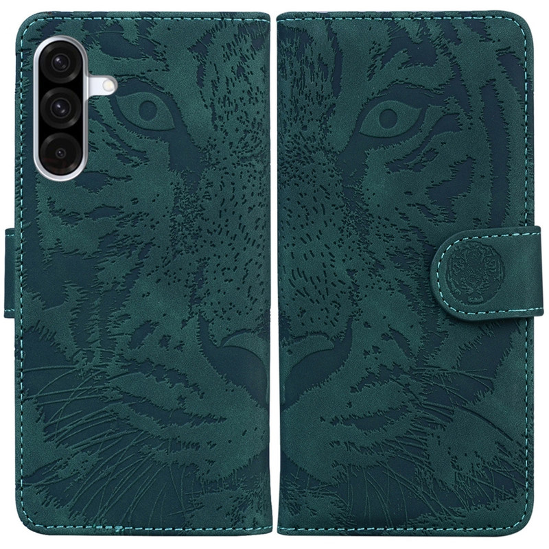 Купити Шкіряний чохол-книжка Tiger на Samsung Galaxy A57 5G (Green) на vchehle.ua