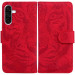 Купити Шкіряний чохол-книжка Tiger на Samsung Galaxy A57 5G (Red) на vchehle.ua