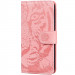 Шкіряний чохол-книжка Tiger на Xiaomi Redmi Note 15 Pro 5G (Pink)