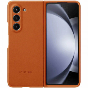 Шкіряний чохол Leather Case (AAA) на Samsung Galaxy Z Fold5