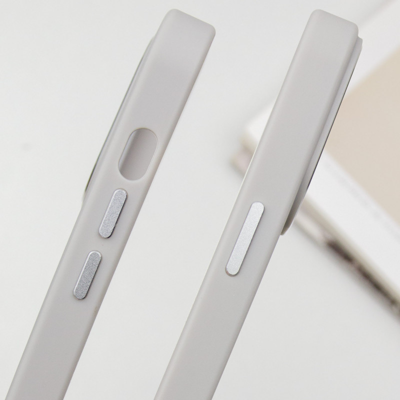 Купити Шкіряний чохол SnapCase with Magnetic Safe на Apple iPhone 14 Pro (6.1") (Grey) на vchehle.ua