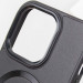 Заказать Кожаный чехол SnapCase with Magnetic Safe для Apple iPhone 15 Pro (6.1") (Black) на vchehle.ua