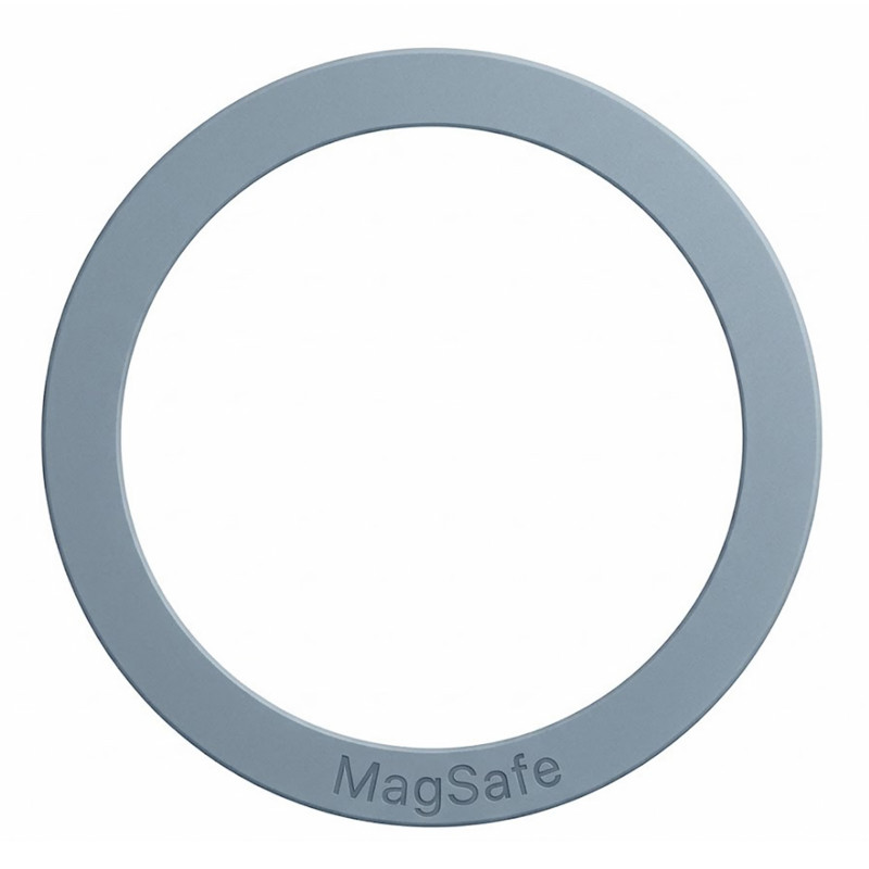 Металеве кільце Silicone Magnetic Safe (Blue Grey)