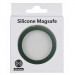 Фото Металеве кільце Silicone Magnetic Safe (Dark Green) на vchehle.ua