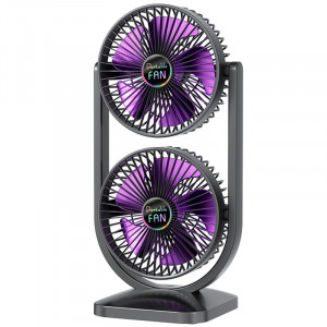 Настольный вентилятор S30 Dual-Fan 3000mAh