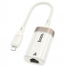 Перехідник Hoco UA41A Crystal Lightning to RJ45 100 Mbs (0.15m) (Apricot)