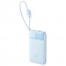 Фото Power Bank Baseus 10000 mAh EnerFill FC11 PD22.5W with cable  (E0027R) (Galaxy Blue) на vchehle.ua