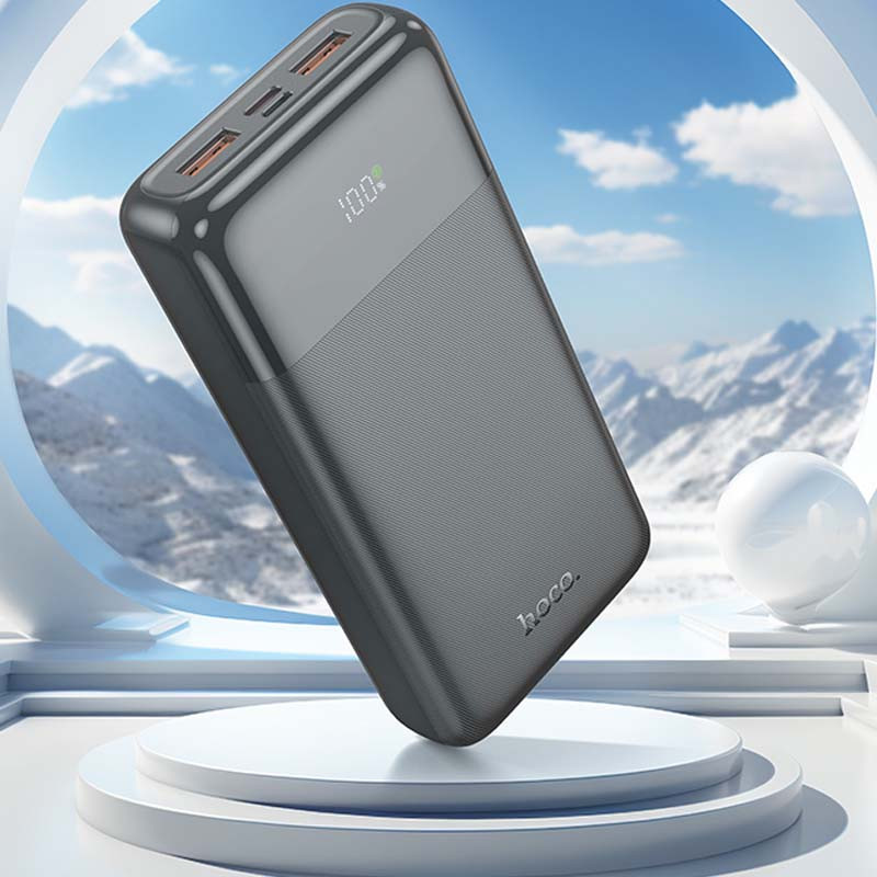 Фото Power Bank Hoco 20000 mAh J121A Fast 22.5W+PD20W (Black) в магазине vchehle.ua