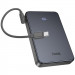 Power Bank Hoco 10000 mAh J170 Starlight 22.5W+PD20W with cable (Metal gray) в магазине vchehle.ua