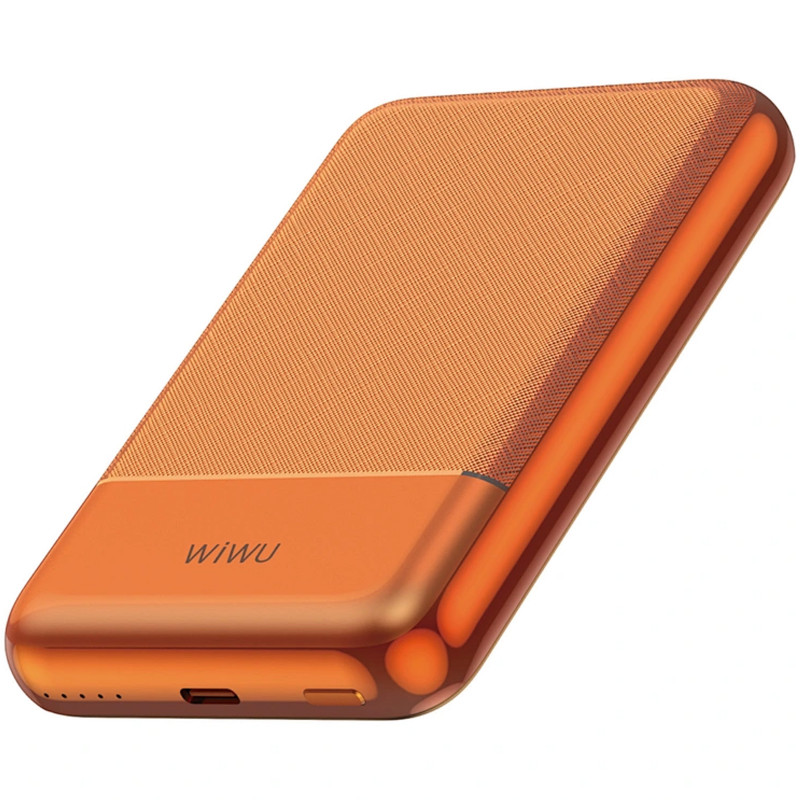 Фото Power Bank WIWU 10000 mAh P089 Seraph PD20W с БЗУ (Orange) в магазине vchehle.ua