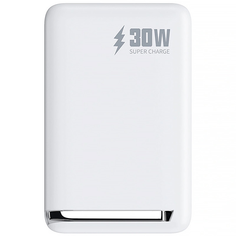 Заказать Power Bank WIWU 10000 mAh Wi-P031 Magnetic с БЗУ Qi2 30W (White) на vchehle.ua