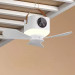 Фото Портативный вентилятор D01 with LED and remote control 7200mAh (White) в магазине vchehle.ua