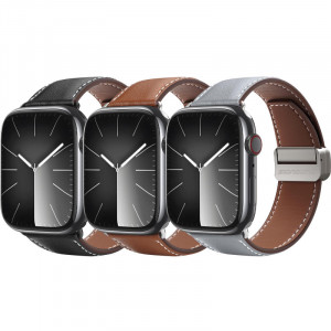 Ремешок Dux Ducis Genuine Leather для Apple Watch 38/40/41/42mm(ser.10)