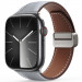 Ремешок Dux Ducis Genuine Leather для Apple Watch 38/40/41/42mm(ser.10) (Grey)