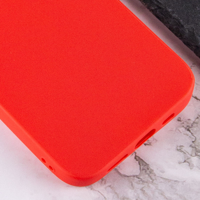 Фото Силиконовый чехол Candy для Apple iPhone 13 Pro (6.1") (Красный) на vchehle.ua
