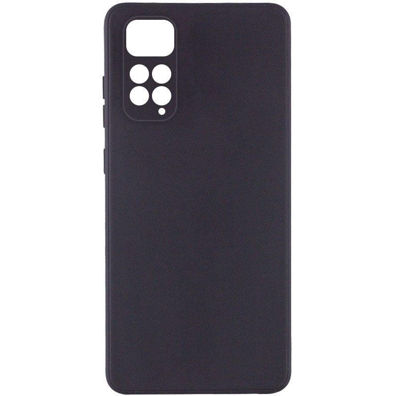 Силіконовий чохол Candy Full Camera на Xiaomi Redmi Note 11 (Global) / Note 11S (Чорний / Black)