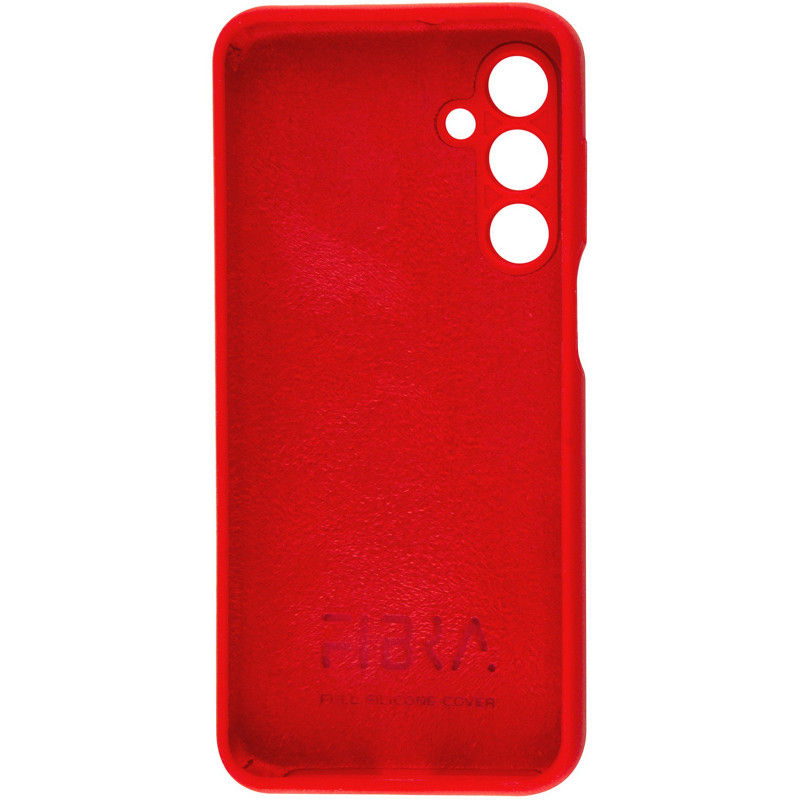 Фото Силіконовий чохол Fibra Full на Samsung Galaxy S25 FE (Red) на vchehle.ua