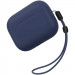 Силиконовый футляр BlueO Liquid silicone для наушников Airpods Pro 2 (Deep Blue)