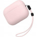 Силиконовый футляр BlueO Liquid silicone для наушников Airpods Pro 3 (Pink Sand)