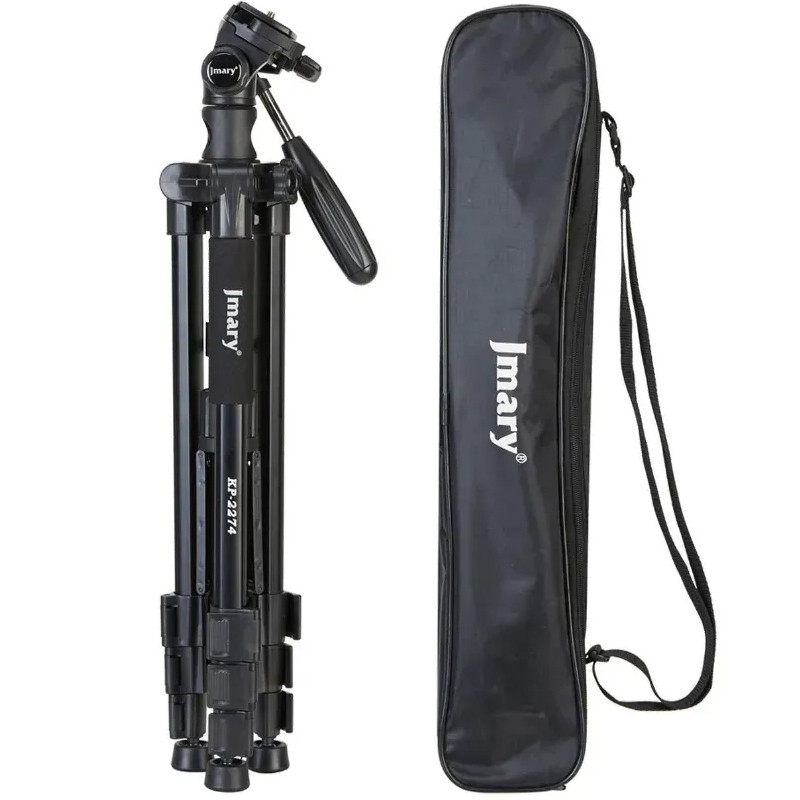 Фото Штатив Jmary KP-2274 для зйомки 41-167см + чохол (Black) на vchehle.ua