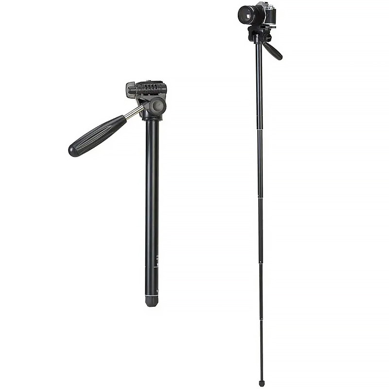Штатив Jmary KP-2274 для зйомки 41-167см + чохол (Black) в магазині vchehle.ua