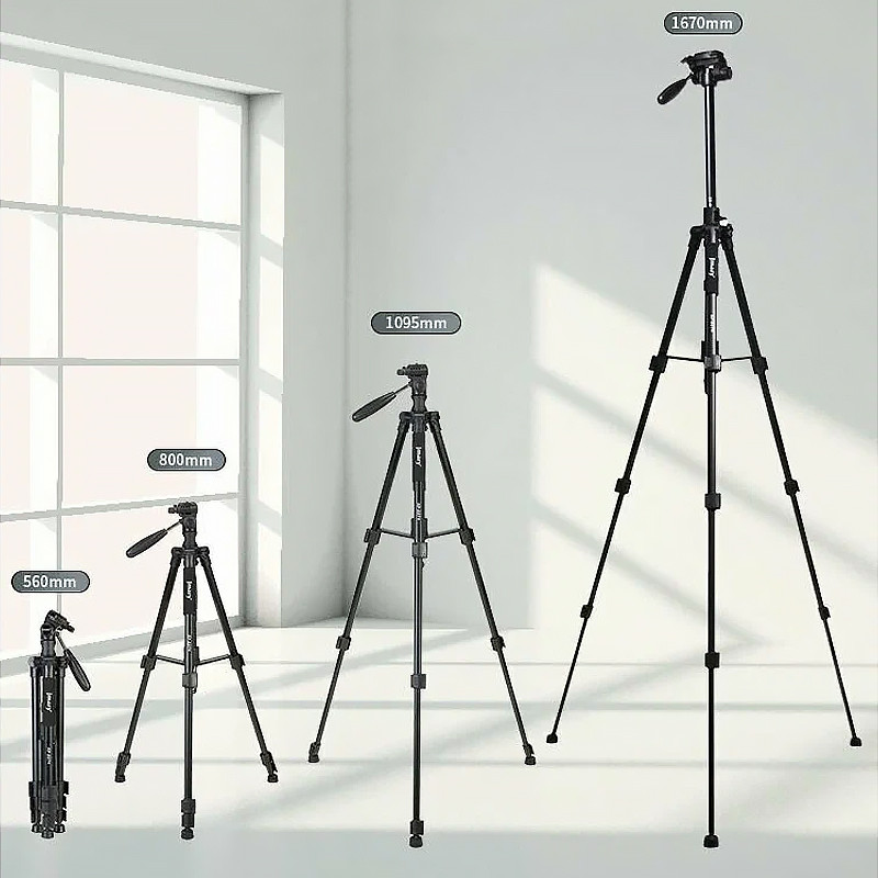Купити Штатив Jmary KP-2274 для зйомки 41-167см + чохол (Black) на vchehle.ua