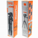Штатив NeePho NP-910A для зйомки 57-210см з розбірним тримачем у чохлі (Black) в магазині vchehle.ua