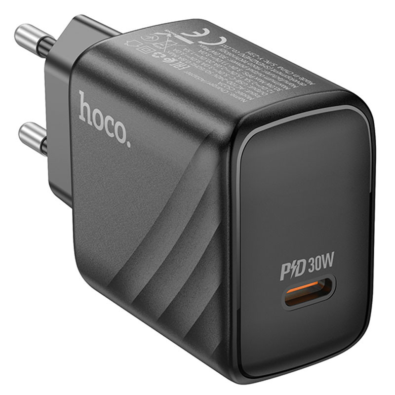 Фото СЗУ Hoco CS22A Value PD30W (1USB-C) (Black) на vchehle.ua
