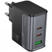 Заказать СЗУ Hoco CS75A Star Speed PD70W+QC3.0 (1USB-A/2C) (Midnight black) на vchehle.ua