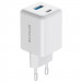 СЗУ Proove Pocket GaN 45W (1USB-A/C) (White)