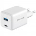 Фото СЗУ Proove Pocket GaN 45W (1USB-A/C) (White) на vchehle.ua