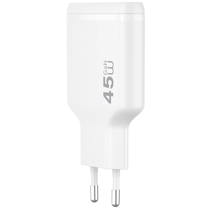 МЗП WIWU G034 Essen PD45W GaN (2USB-C) (White)