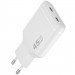Купити МЗП WIWU G034 Essen PD45W GaN (2USB-C) (White) на vchehle.ua