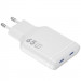 Фото МЗП WIWU G035 Essen PD65W GaN (2USB-C) (White) в маназині vchehle.ua