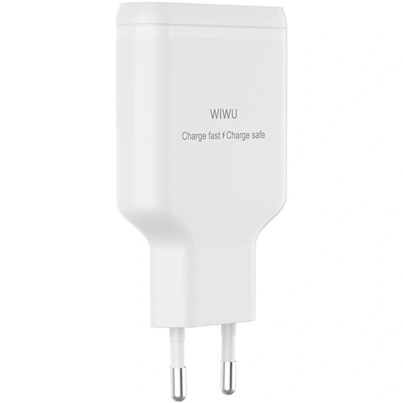 Купити МЗП WIWU G035 Essen PD65W GaN (2USB-C) (White) на vchehle.ua