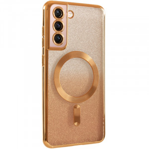TPU чехол Delight case with Magnetic Safe с защитными линзами на камеру для Samsung Galaxy S21 FE