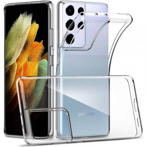 TPU чохол Epic Transparent 1,0mm на Samsung Galaxy S22 Ultra