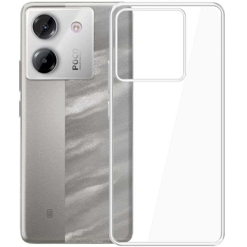 TPU чехол Epic Transparent 1,5mm для Xiaomi Poco M7 Pro 5G (Бесцветный (прозрачный))