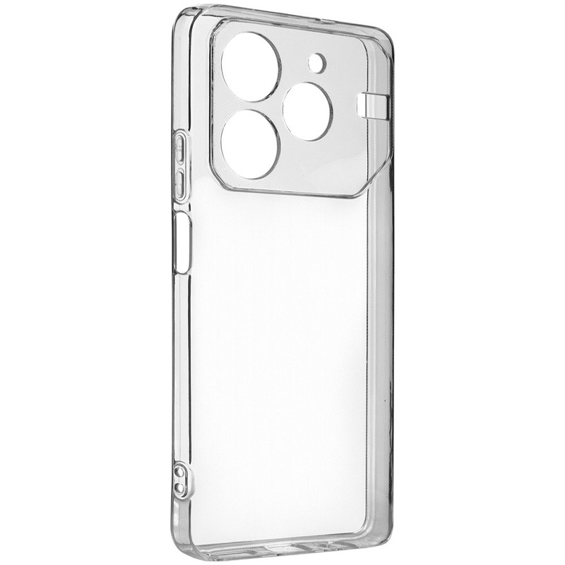 TPU чохол Epic Transparent 1,5mm Full Camera на TECNO Pova 6 Neo (LI6)